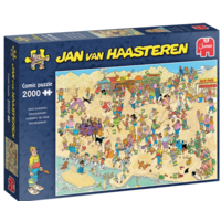 thumb-Sand sculptures - Jan van Haasteren - puzzle of 2000 pieces-1