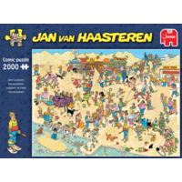 Sand sculptures - Jan van Haasteren - puzzle of 2000 pieces