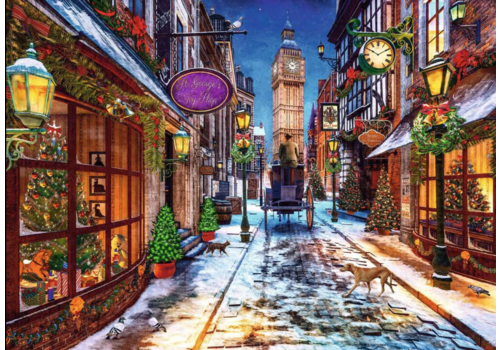 Puzzle 1000 pièces : Se préparer à Noël - Eurographics - Rue des Puzzles