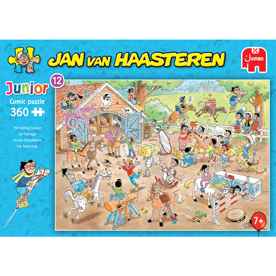 L'école d'equitation - Jan van Haasteren - 360 pièces-1