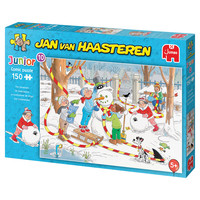 thumb-Le bonhomme de neige - Jan van Haasteren - 150 pièces-3