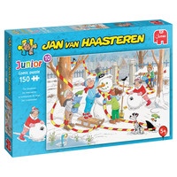 thumb-Le bonhomme de neige - Jan van Haasteren - 150 pièces-4