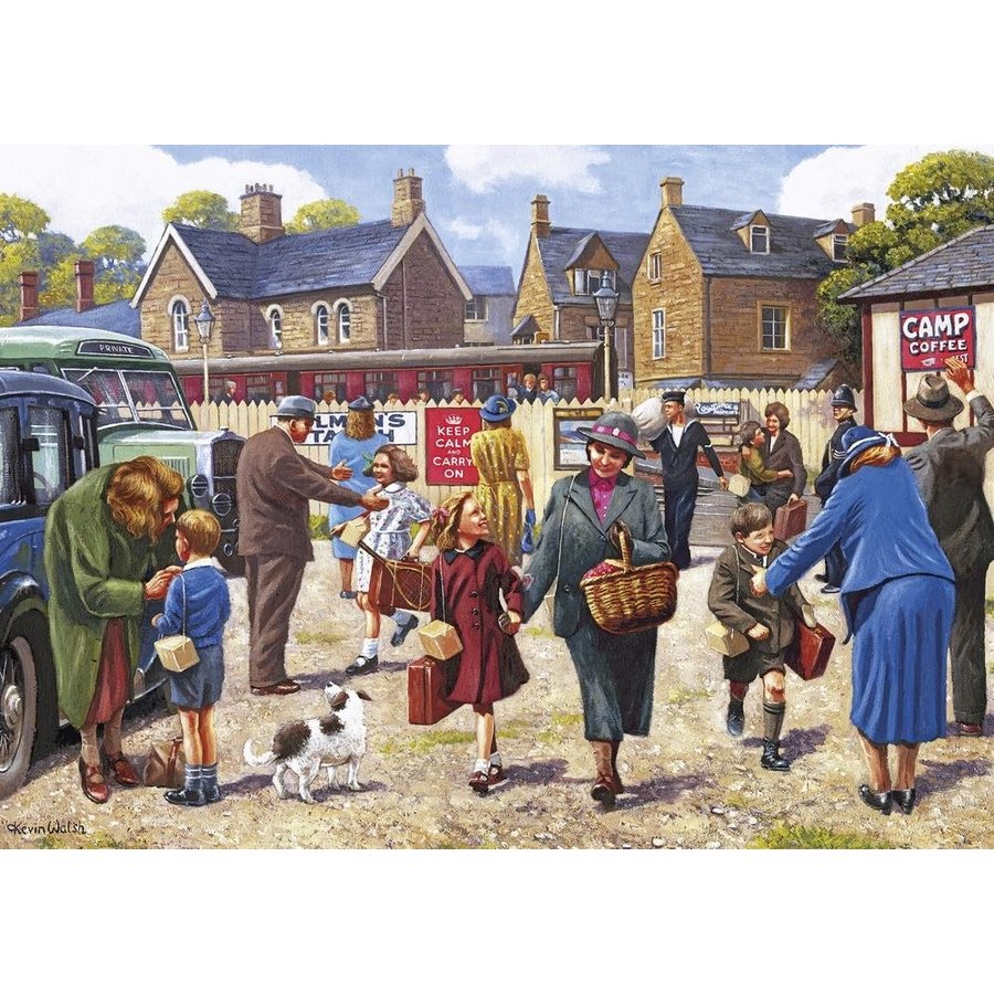 The Evacuees - 4 puzzles of 500 pieces-3