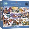 Gibsons Winter Cottages - jigsaw puzzle of 1000 pieces