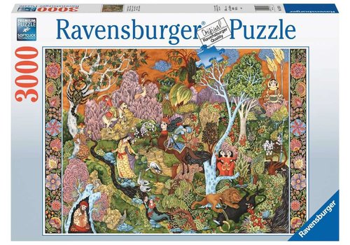 Ravensburger - Puzzle 1500 pièces - Mappemonde colorée