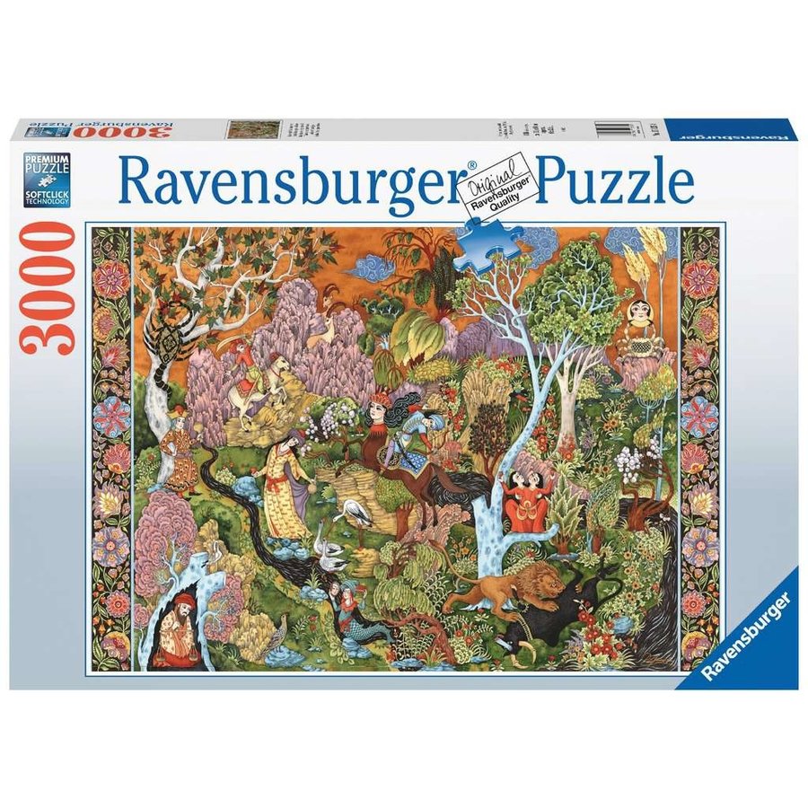 Eeuwige tuin van de Zon - puzzel van 3000 stukjes-1