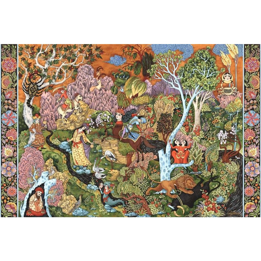 Ravensburger - Numéro d'Art adulte TRIPTYQUE - Afrique sauvage (80