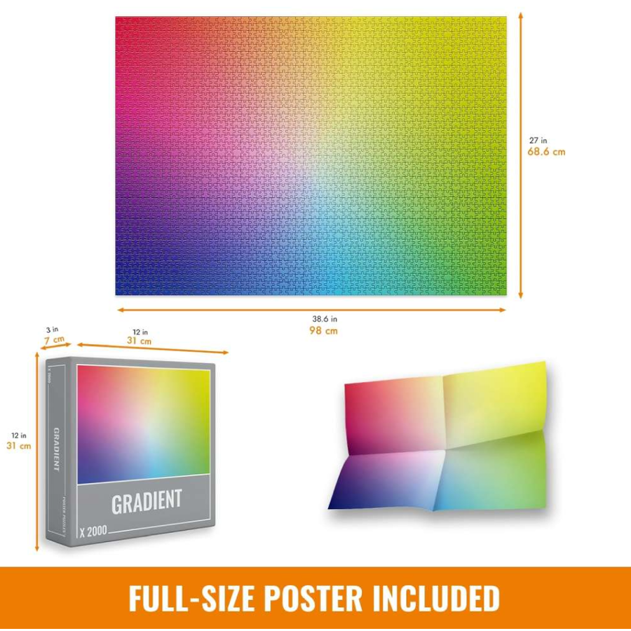 Gradient - puzzle of 2000 pieces-3