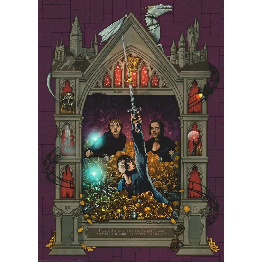 Harry Potter 8 - Les reliques de la mort (Part 2) - puzzle de 1000 pièces-2