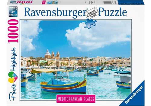  Ravensburger Méditerranée Malte - 1000 pièces 