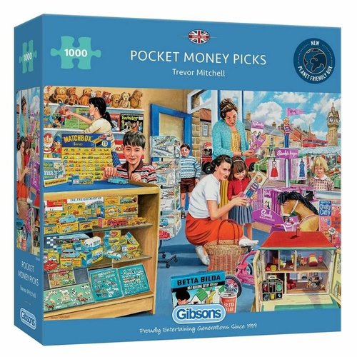  Gibsons Pocket Money Picks - 1000 pièces 
