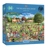 thumb-The Village Dog Show - jigsaw puzzle of 1000 pieces-1