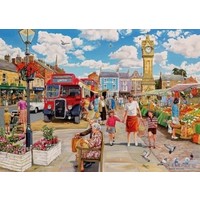 thumb-Clocktower Market - puzzle de 1000 pièces-2