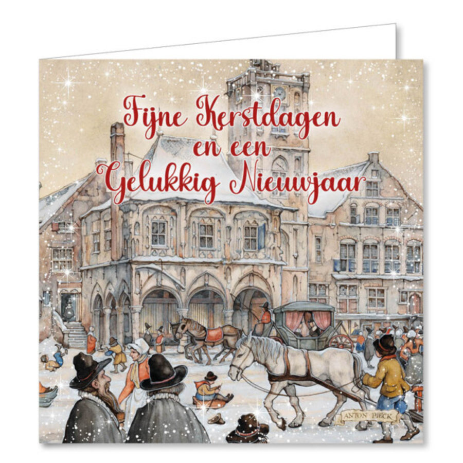 10  Christmas cards - Anton Pieck  - Box version 6-3