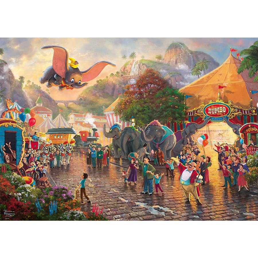 Dumbo - Thomas Kinkade - jigsaw puzzle of 1000 pieces-2