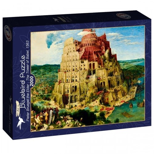  Bluebird Puzzle Pieter Bruegel - Tower of Babel - 2000 pieces 