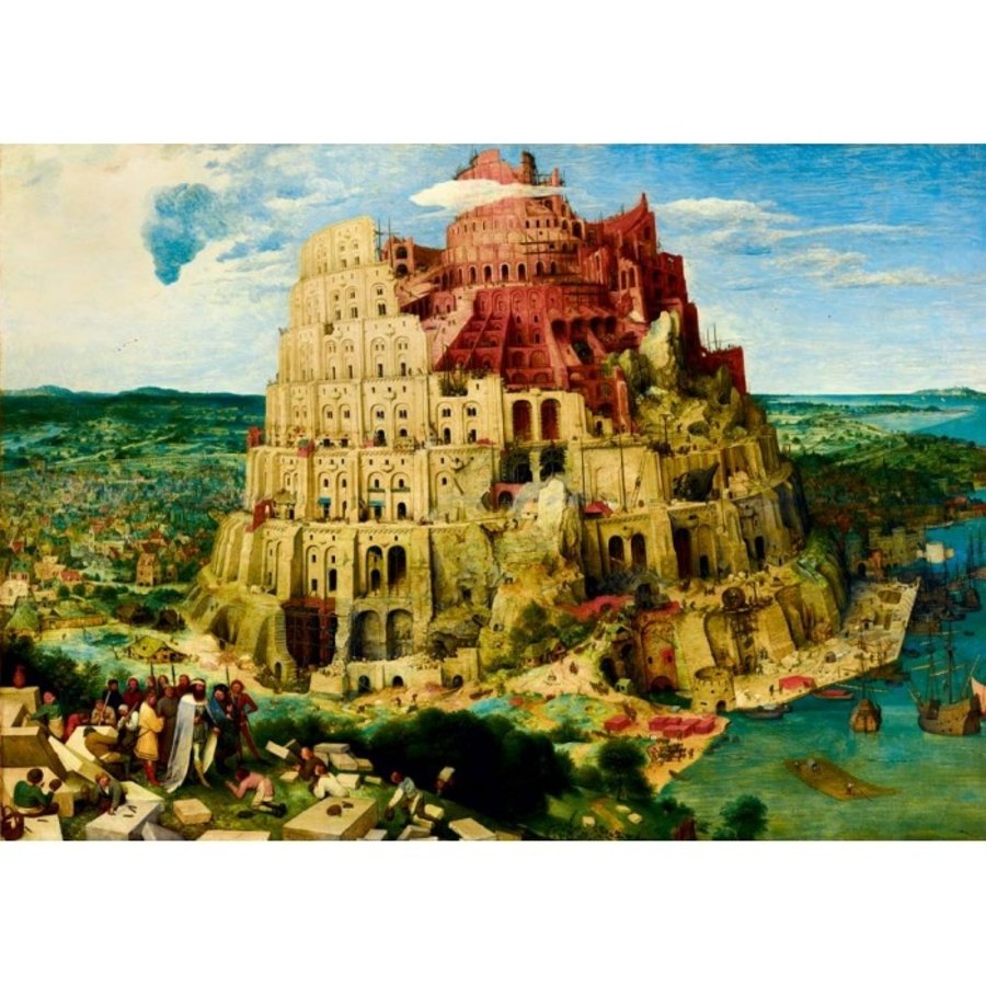 Pieter Bruegel - Toren van Babel - puzzel van 2000 stukjes-2