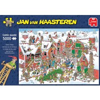 thumb-Het dorp van de Kerstman - Jan van Haasteren - puzzel van 5000 stukjes-2