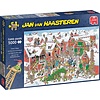 Jumbo Het dorp van de Kerstman - Jan van Haasteren - puzzel van 5000 stukjes