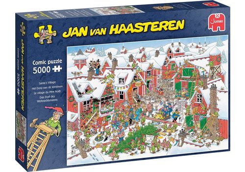  Jumbo Het dorp van de Kerstman - JvH - 5000 stukjes 