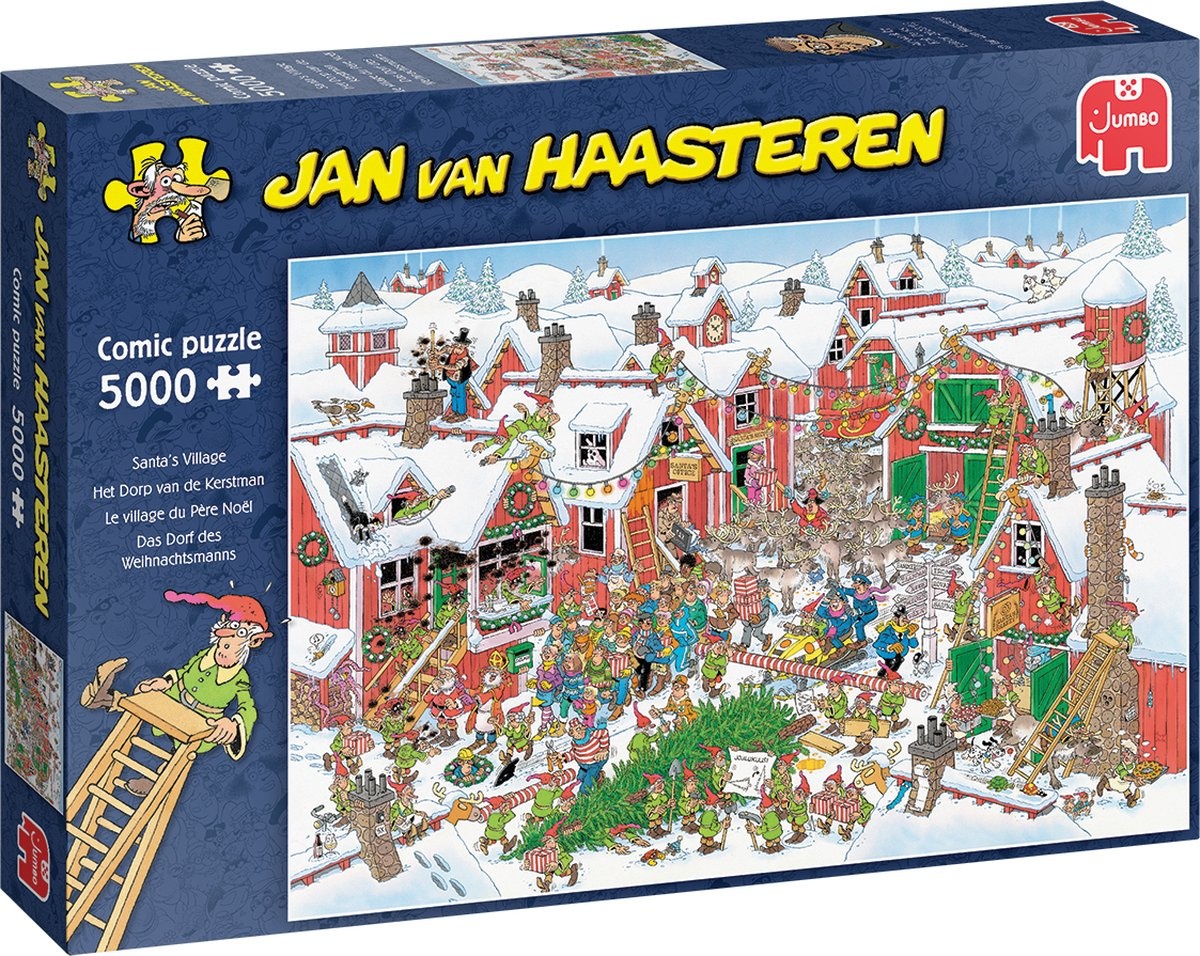 1000 pieces puzzle - Jan Van Haasteren: Christmas