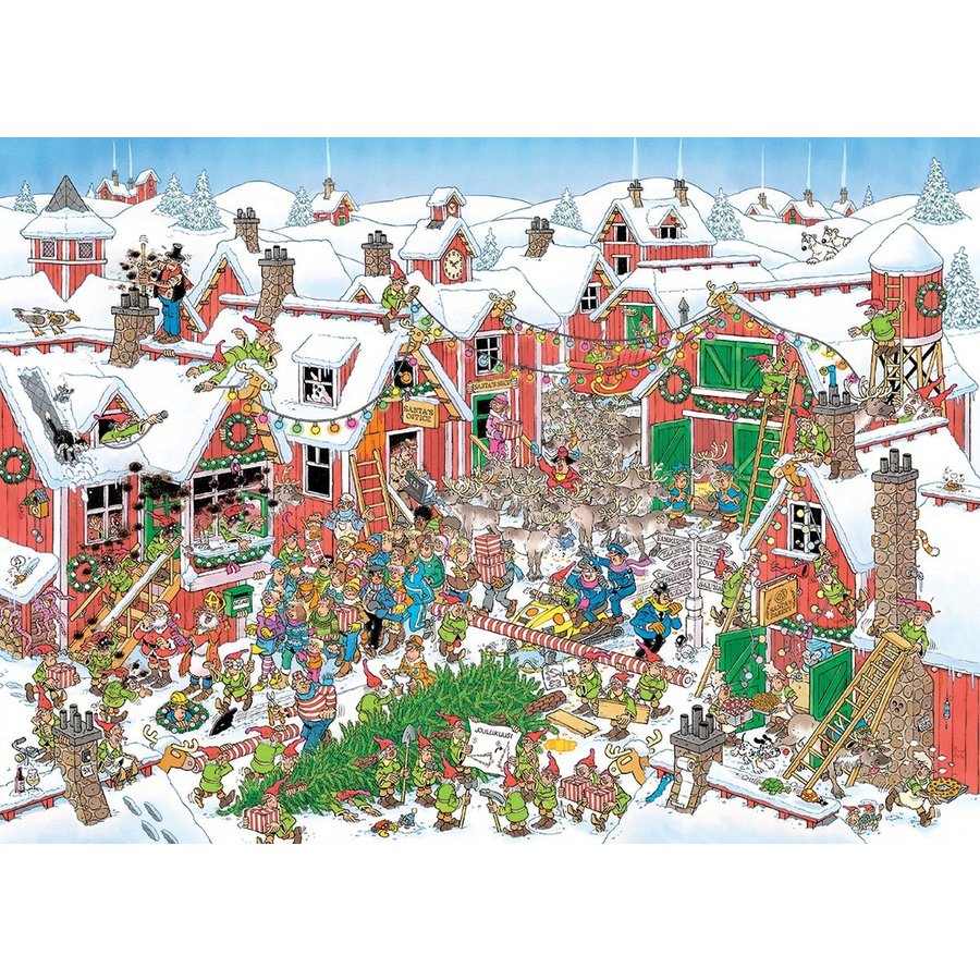 Santa's Village - Jan van Haasteren - puzzle of 1000 pieces-2