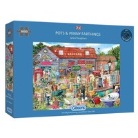 thumb-Pots & Penny Farthings - puzzle de 2000 pièces-1