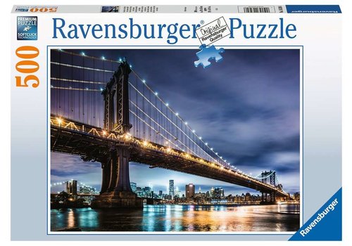  Ravensburger New York slaapt nooit - 500 stukjes 