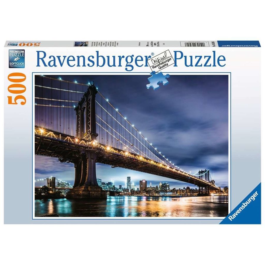New York never sleeps - jigsaw puzzle of 500 pieces-1