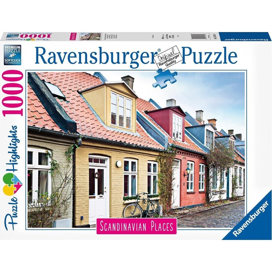 Aarhus, Denemarken - puzzel van  1000 stukjes-1