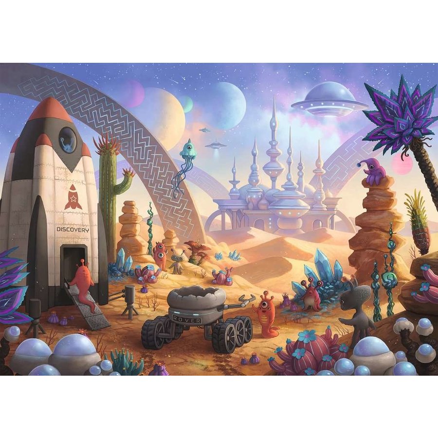 Escape Puzzel Kids: Space Missie - 368 stukjes-2
