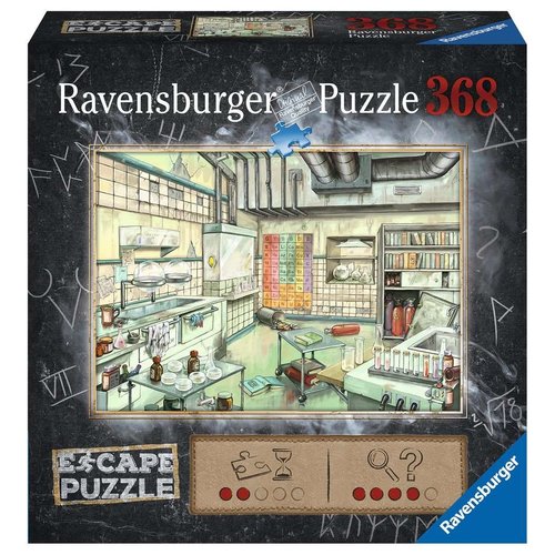  Ravensburger Escape Puzzel: Chemie Lab - 368 stukjes 