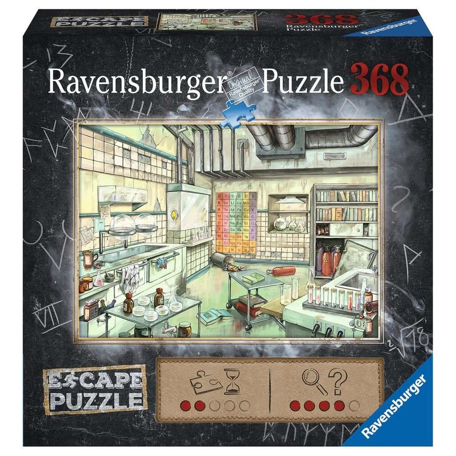 Escape Puzzel: Chemie Lab - 368 stukjes-1