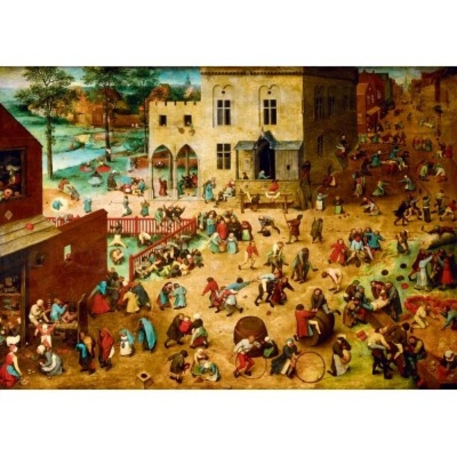 Pieter Bruegel - Kinderspelen, 1560 - 1000 stukjes-1