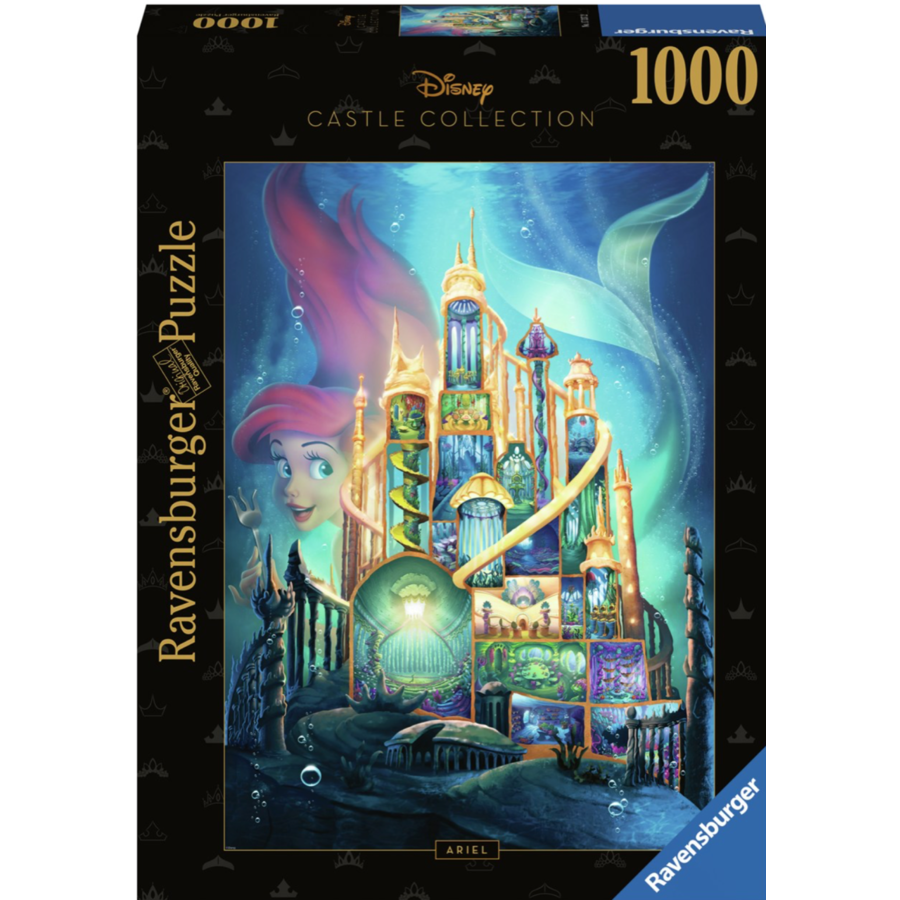 Ariel - Disney Castle 6 - puzzle of 1000 pieces-1