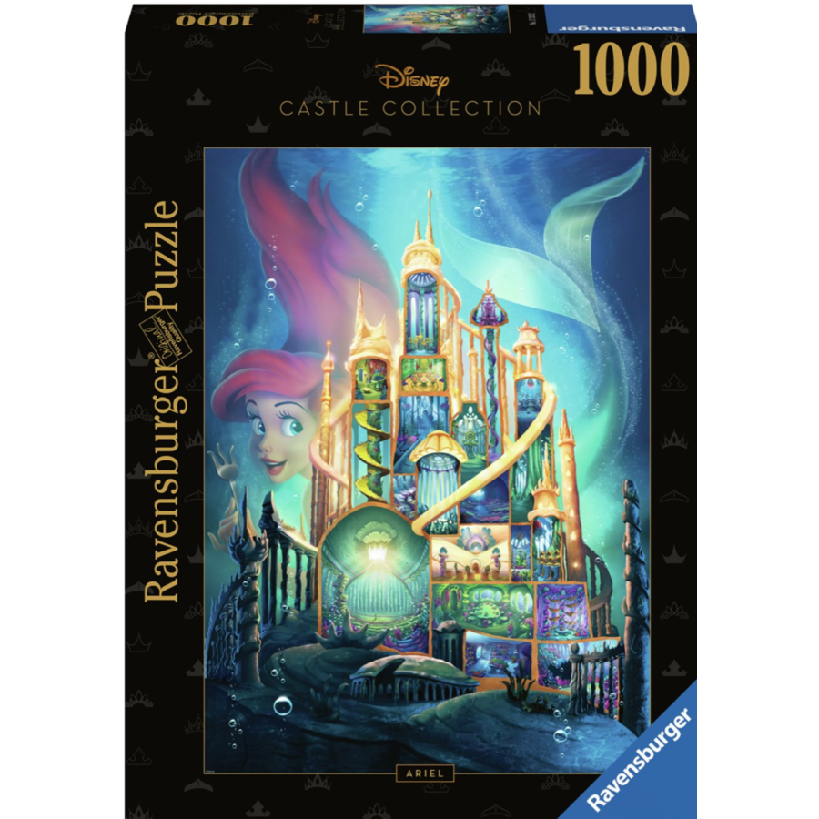 Ariel - Disney Château 6 - puzzle de 1000 pièces-1