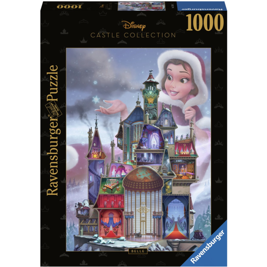 Belle - Disney Castle 3 - puzzle of 1000 pieces-1