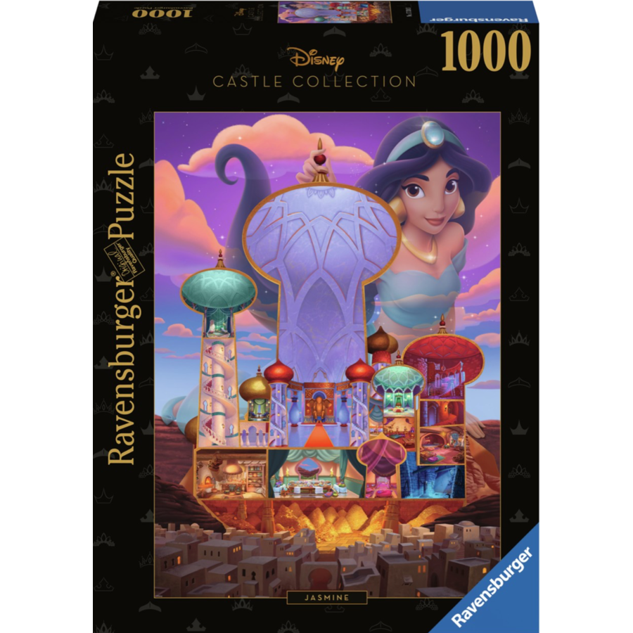 Jasmin - Disney Castle 2 - puzzle of 1000 pieces-1