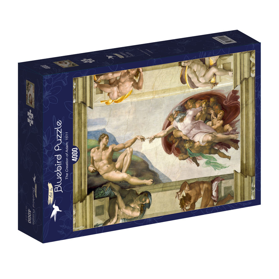 Michelangelo - La création de Adam - puzzle de 4000 pièces-2