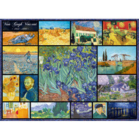 thumb-Vincent Van Gogh - Collage - puzzle de 4000 pièces-2