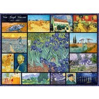 thumb-Vincent Van Gogh - Collage - puzzle of 4000 pieces-2