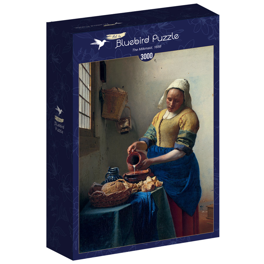 Vermeer - Het melkmeisje - puzzel van 3000 stukjes-2