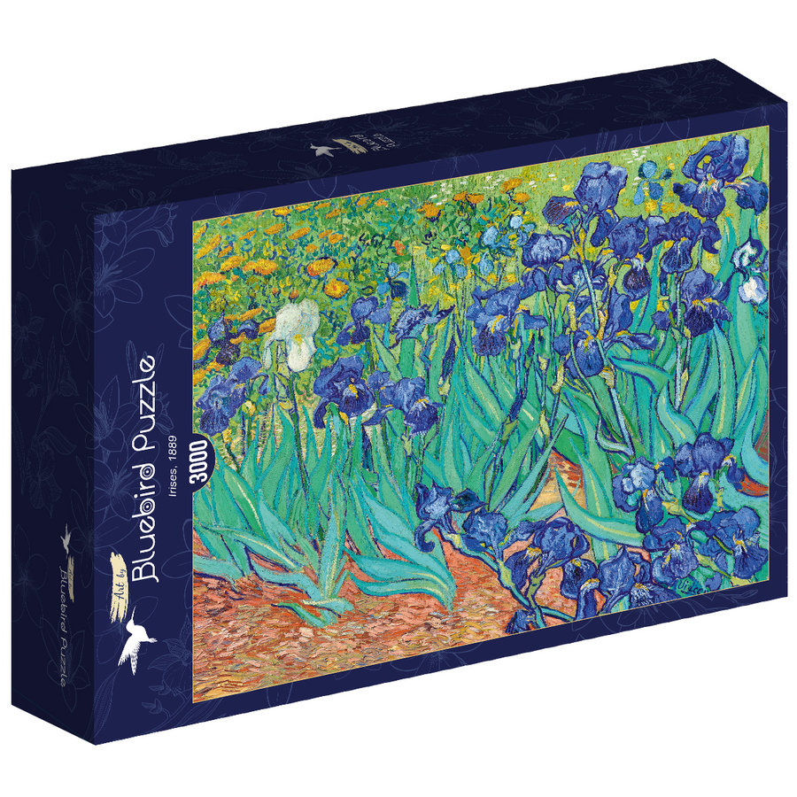 Vincent Van Gogh - Irissen - puzzel van 3000 stukjes-2