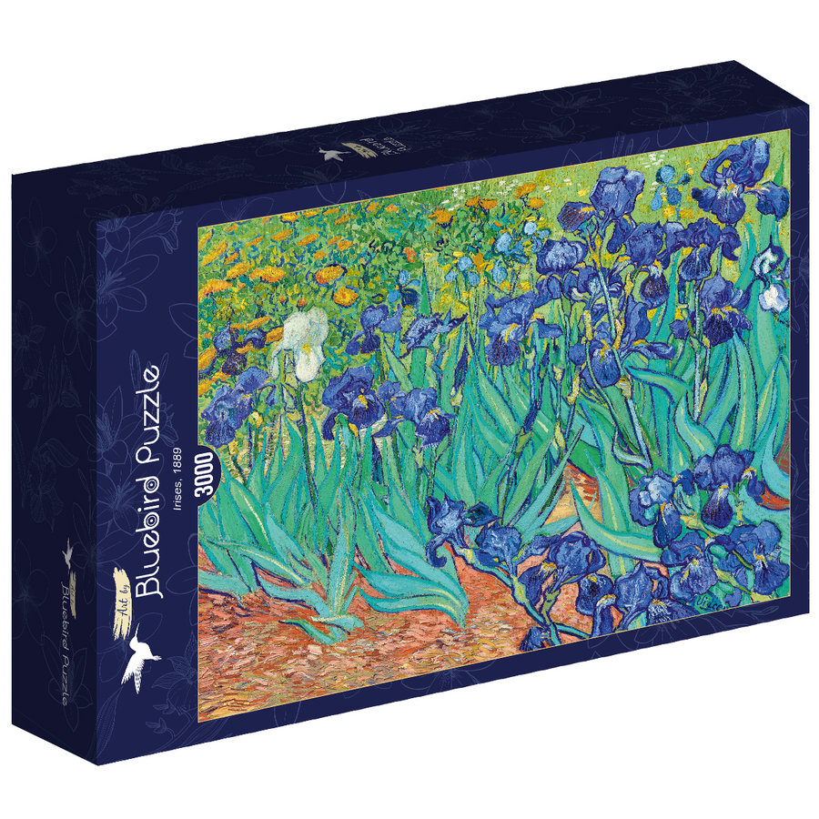 Vincent Van Gogh - Les Iris - puzzle de 3000 pièces-2
