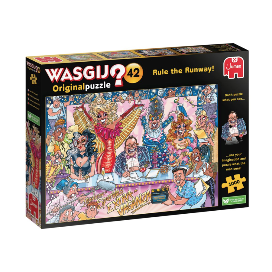 WASGIJ ORIGINAL NO 40 CASSE-TÊTE 1000 PIÈCES - LA GARDEN-PARTY DU