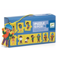 thumb-Puzzle trio - I'm dressing up - 10 pieces-1