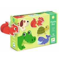 thumb-Puzzle duo - Animaux - 10 x 2 pièces-1