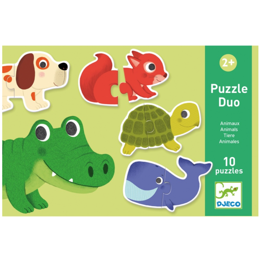Puzzle duo - Animals - 10 x 2  pieces-2