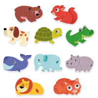 thumb-Puzzle duo - Animals - 10 x 2  pieces-3