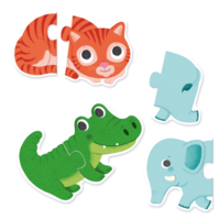 thumb-Puzzle duo - Animals - 10 x 2  pieces-4